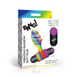 "Vibrating Rainbow Butt Plug BNG-AH708"