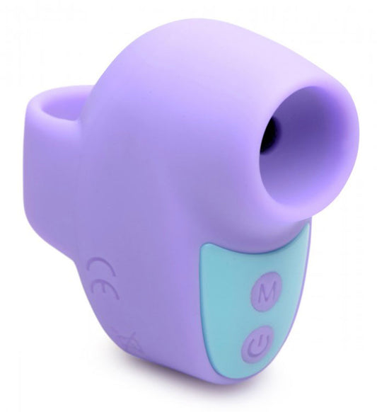 "Shegasm Mini 12x Mini Silicone Clit Stimulator - Purple INM-AG731"