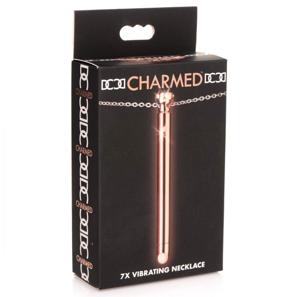 "7x Vibrating Necklace - Rose Gold CH-AG894-ROSE"