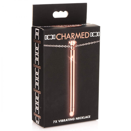 "7x Vibrating Necklace - Rose Gold CH-AG894-ROSE"