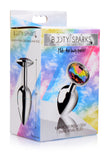 "Rainbow Prism Gem Anal Plug - Small BTYS-AG375-SML"
