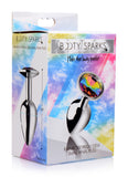 "Rainbow Prism Gem Anal Plug - Small BTYS-AG375-SML"