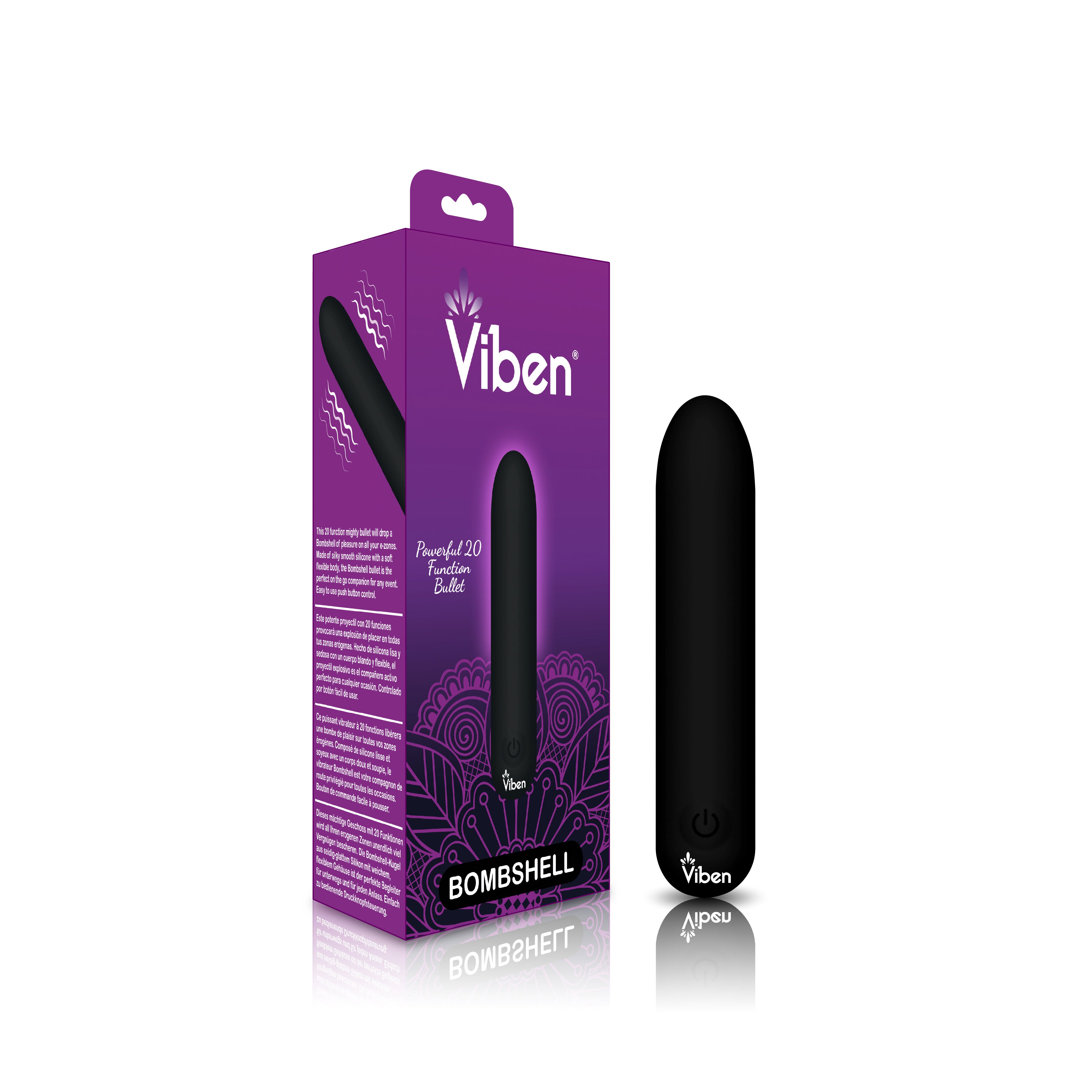 Bombshell Flexible Bullet - Black