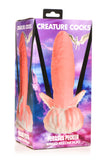 "Pegasus Pecker Winged Silicone Dildo - Pink/white CC-AH239-PNK"