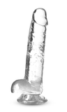 "Naturally Yours - 7 Inch Crystalline Dildo - Diamond BL-51609"
