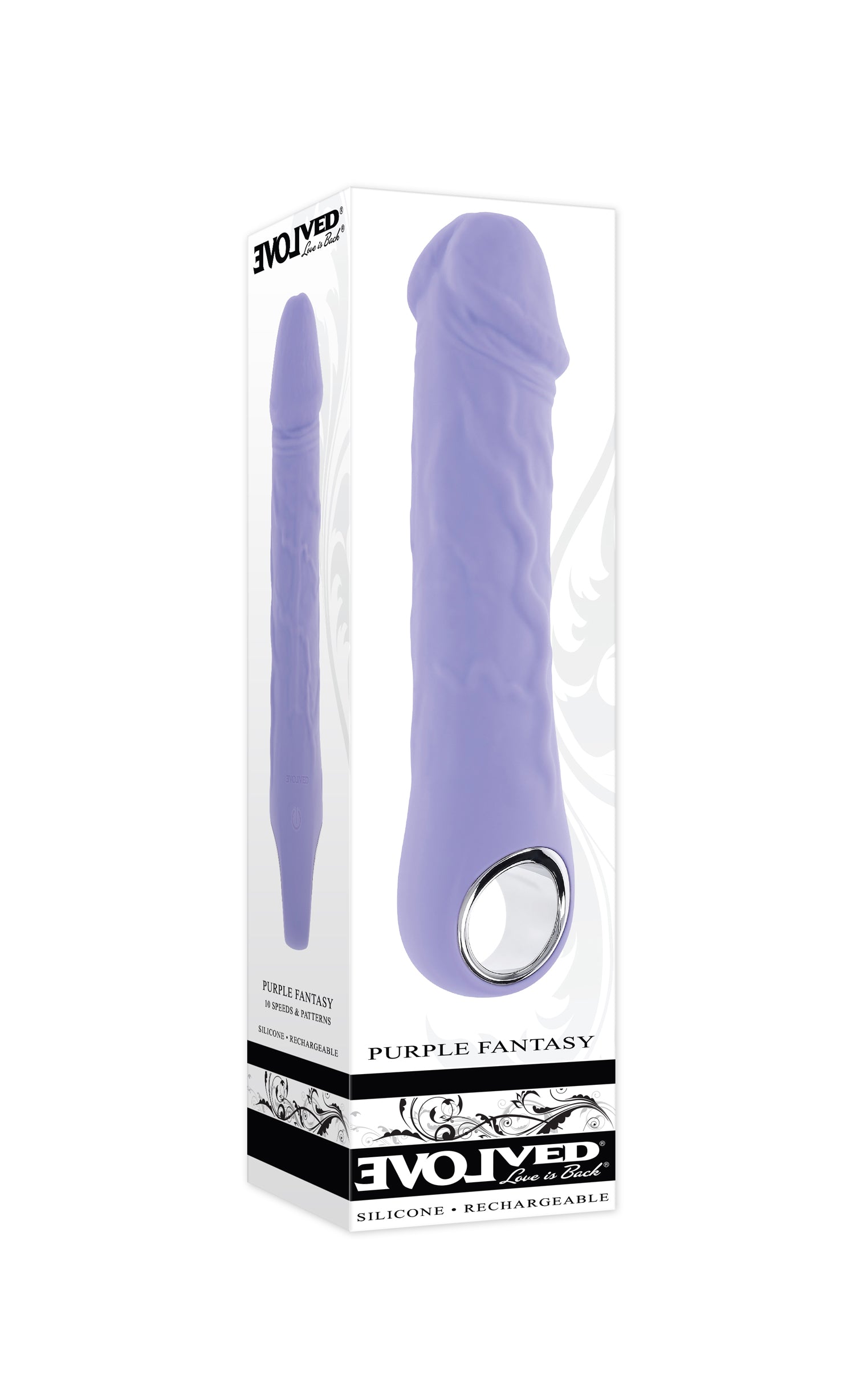 "Purple Fantasy Vibrator EN-RS-4851-2"