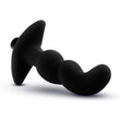 Anal Adventures- Platinum - Silicone Vibrating Prostate Massager 03- Black