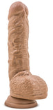 "Au Naturel - Big Billy - 9 Inch Dildo - Mocha BL-74817"