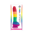 "Colours Pride Edition - 8 Inch Dong - Rainbow NSN0408-08"