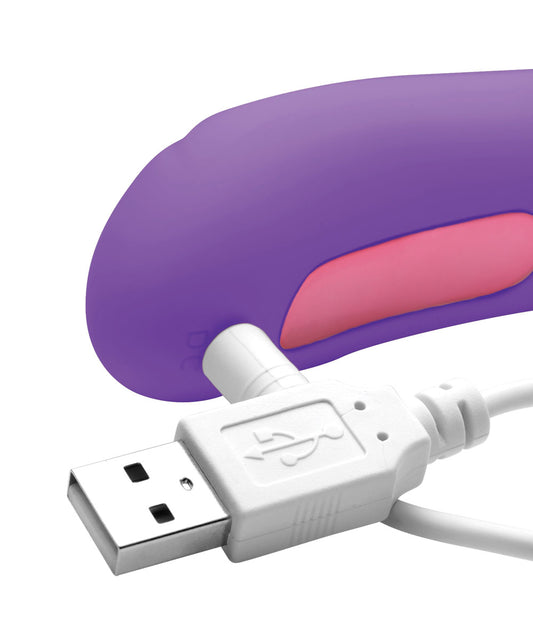 "Shegasm Petite Focused Clitoral Stimulator - Purple INM-AF984"