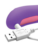 "Shegasm Petite Focused Clitoral Stimulator - Purple INM-AF984"