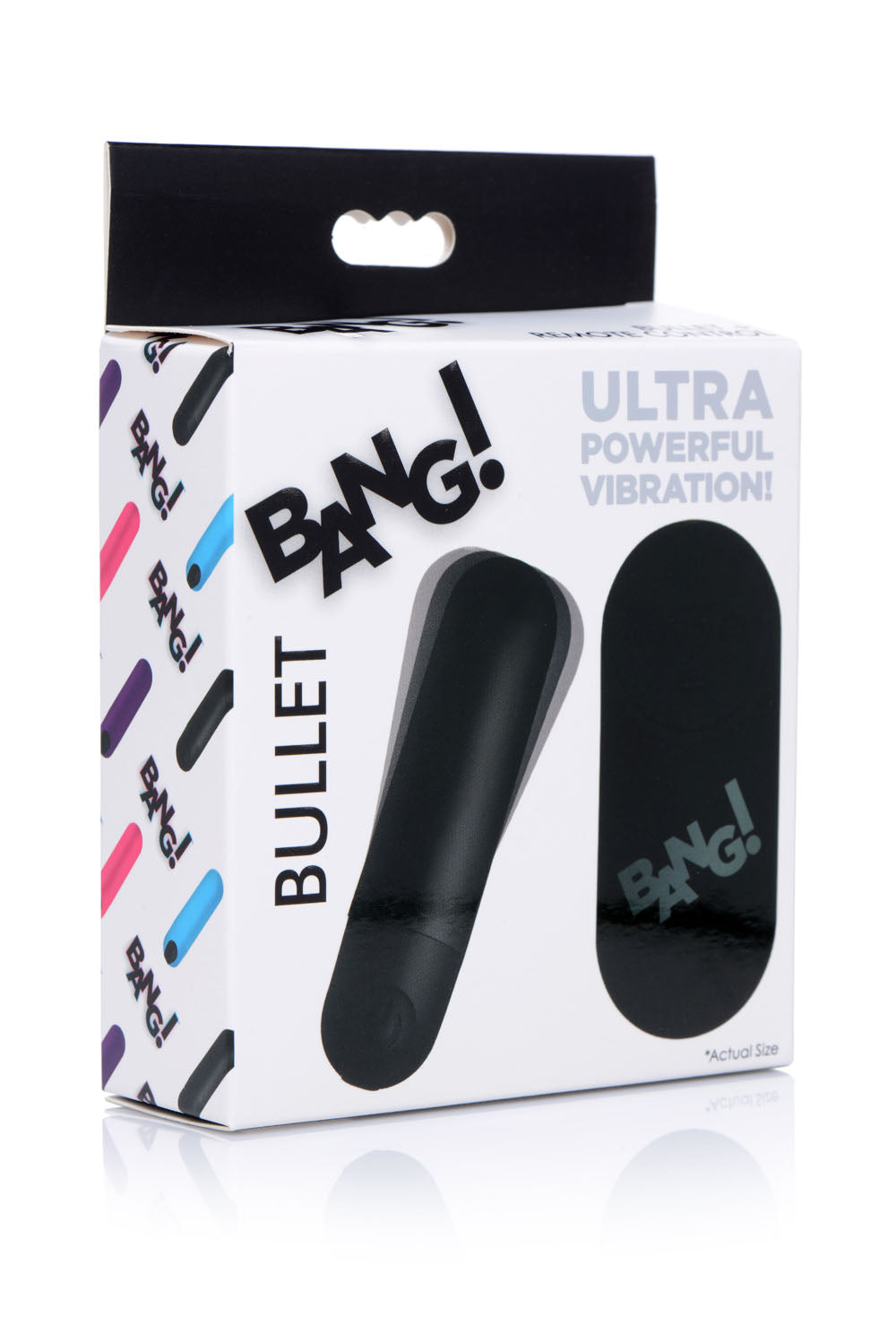 "Bang Vibrating Bullet With Remote Control - Black BNG-AG366-BLK"