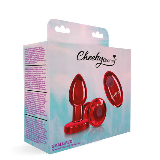 "Vibrating Red Metal Remote Plug - Small VB-CC9142"