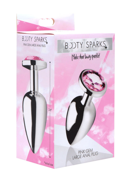 "Pink Gem Anal Plug - Large BTYS-AF631-LARGE"
