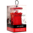 "Lily Lover Sucking and Vibrating Clitoral Stimulator- Red INM-AH231"