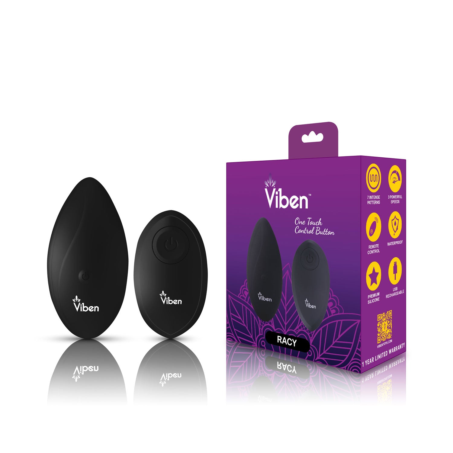 Racy Remote Panty Vibe - Black