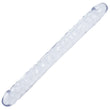 "Crystal Jellies 18 Inch Double Dong - Clear DJ0287-04"