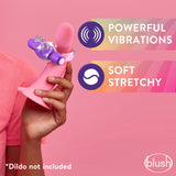 Play With Me  Bull Vibrating C-Ring - Purple