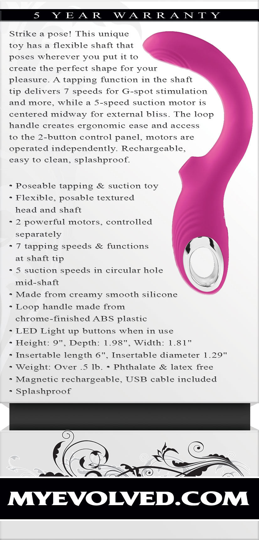 "Strike a Pose - Magenta EN-RS-1775-2"