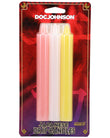 "Japanese Drip Candles - 3 Pack - Pink, White, Yellow DJ2101-02-CD"