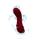 Zaina Mini Rollerball G-Spot Vibe - Ruby