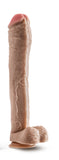 "Dr. Skin - Mr. Ed - 13 Inch Dildo With Balls - Beige BL-15433"