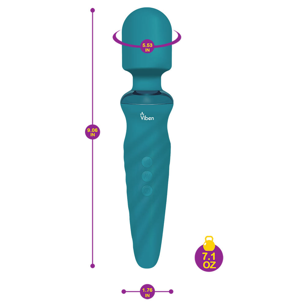 Fierce Wand Massager - Ocean