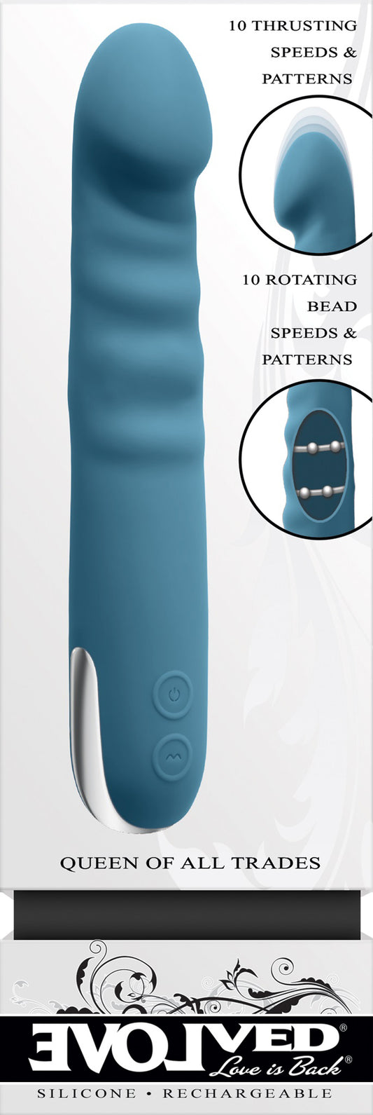 "Queen of All Trades - Blue EN-RS-6305-2"