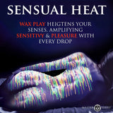 Glow Wax Uv Blacklight Reactive Drip Candles Set of 4