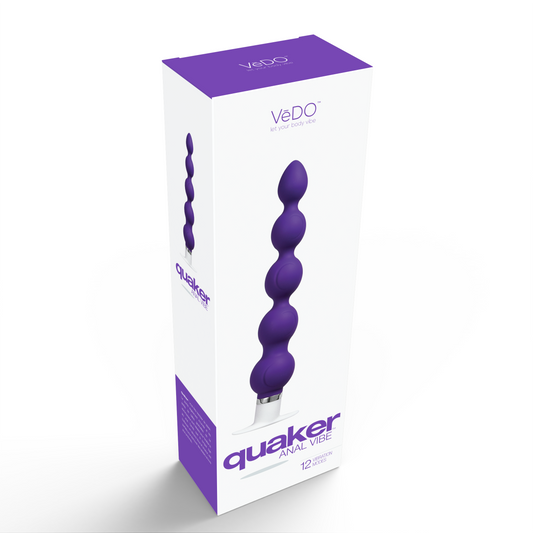 "Quaker Anal Vibe - Into You Indigo VI-P0303INDG"