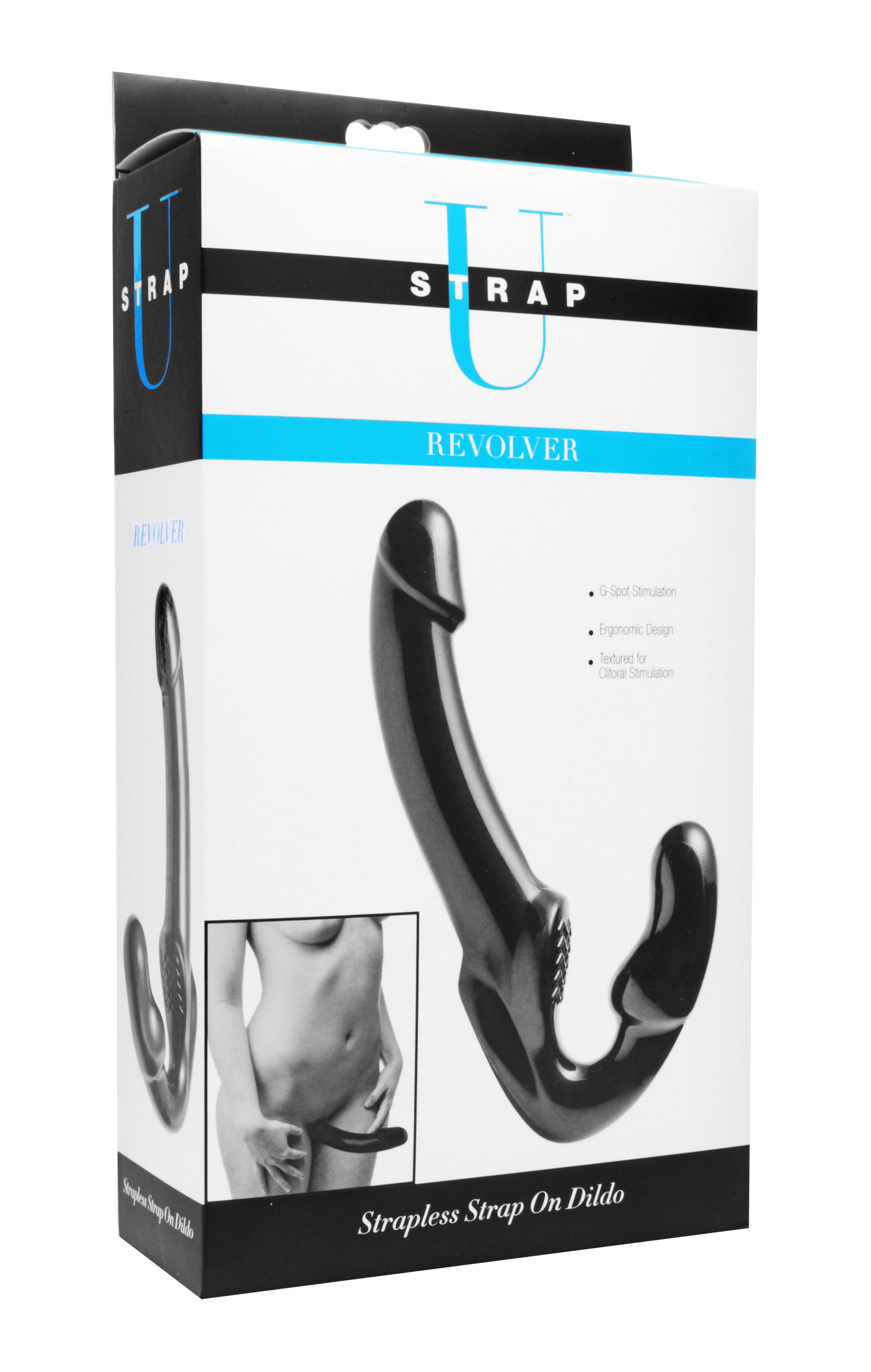 "Revolver Strapless Strap on G Spot Dildo SU-AE169"