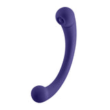 "Aluna Dual Stimulating Arc Vibrator - Dark Purple FF-1053-2D"