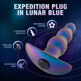 Anal Adventures Matrix - Expedition Plug - Lunar Blue