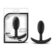 "Luxe - Wearable Vibra Slim Plug - Small - Black BL-11855"
