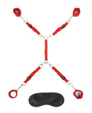 7 Pc Bed Spreader - Red EL-LF1328-RED