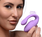 7x Pulse Pro Pulsating and Clit Stim Vibe with Remote