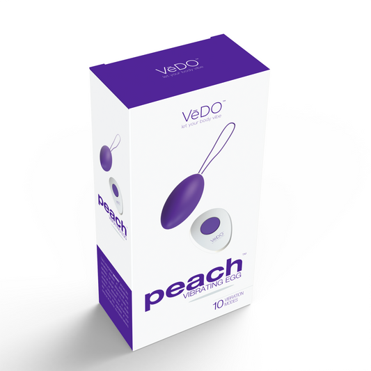 "Peach Vibrating Egg - Into You Indigo VI-B0303"