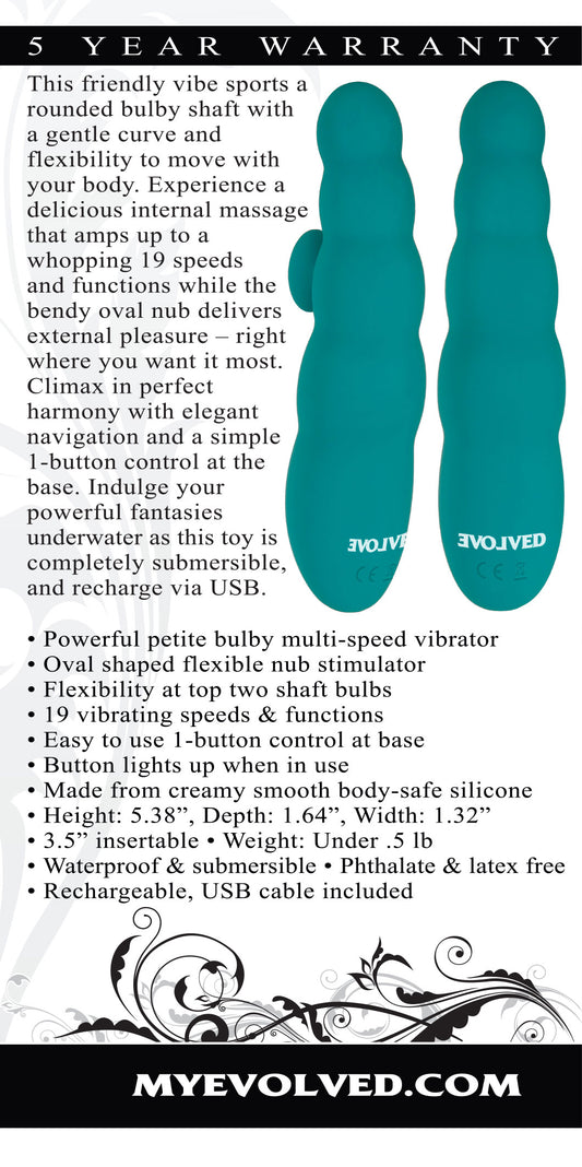 "G-Spot Perfection - Teal EN-RS-9260-2"