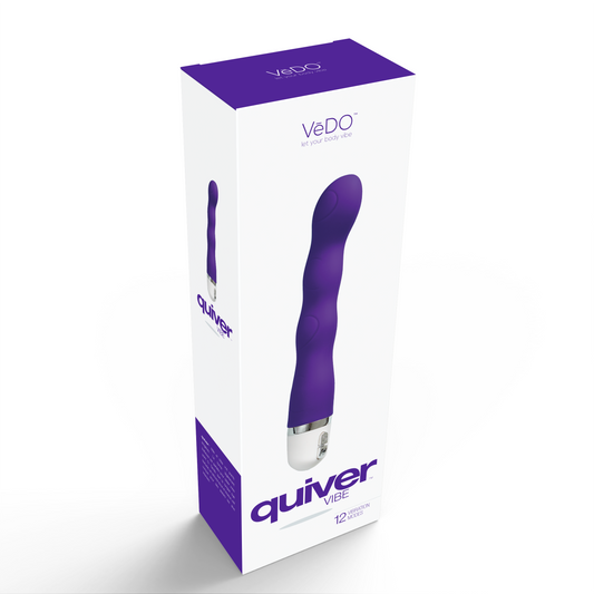 "Quiver Vibrator - Into You Indigo VI-P0103INDG"