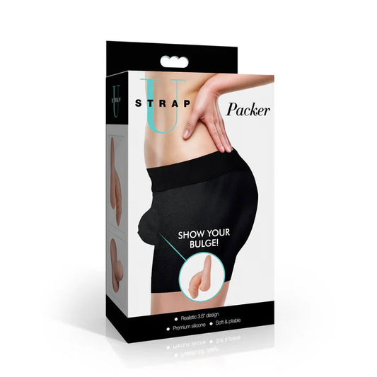 "3.6 Silicone Packer Dildo - Light SU-AH578-LIGHT"