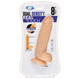 "8 Dual Density Real Touch Thick with Realistic Painted Veins and Balls - White WTC709"