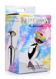 "Rainbow Prism Heart Anal Plug - Small BTYS-AG374-SML"