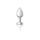 Light Up Silver Metal Plug - Medium