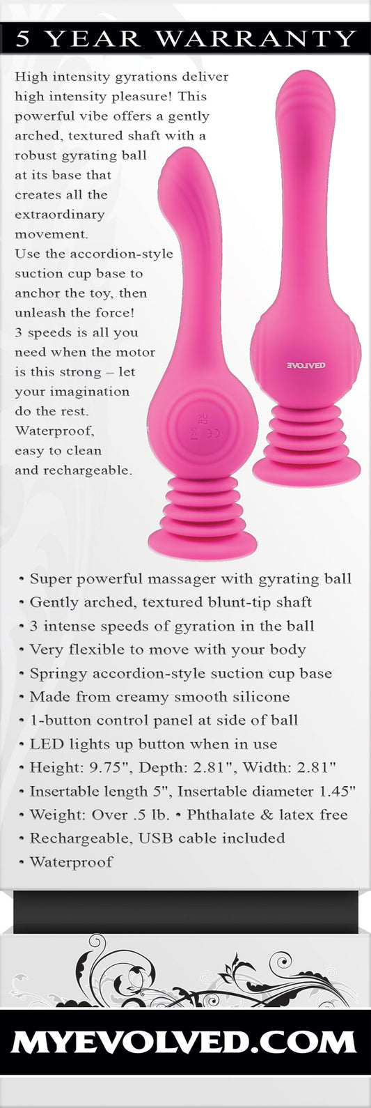 "Gyro Vibe - Pink EN-RS-1607-2"