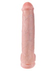 King Cock 15 Inch Cock With Balls - Light PD5535-21
