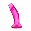 B Yours - Sweet n' Small 4 Inch Dildo With  Suction Cup - Pink BL-13620